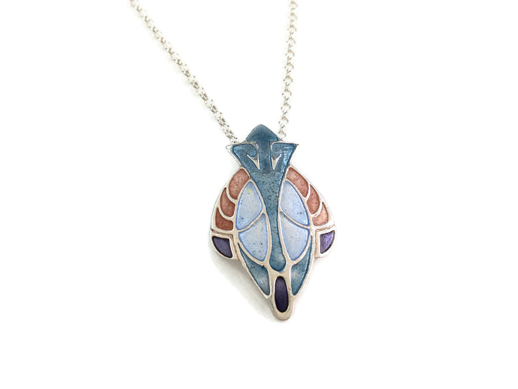 Sugaree Silver Pendant Enamel