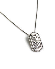 Middle Clef Silver Pendant