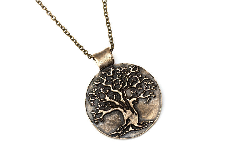 Tree of Life Pendant Bronze – Amy Brandenburg Studio