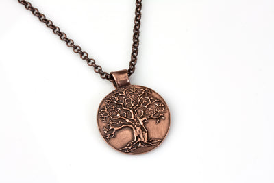 Tree of Life Pendant Copper